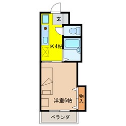 ア・ドリームかしあげⅠの物件間取画像